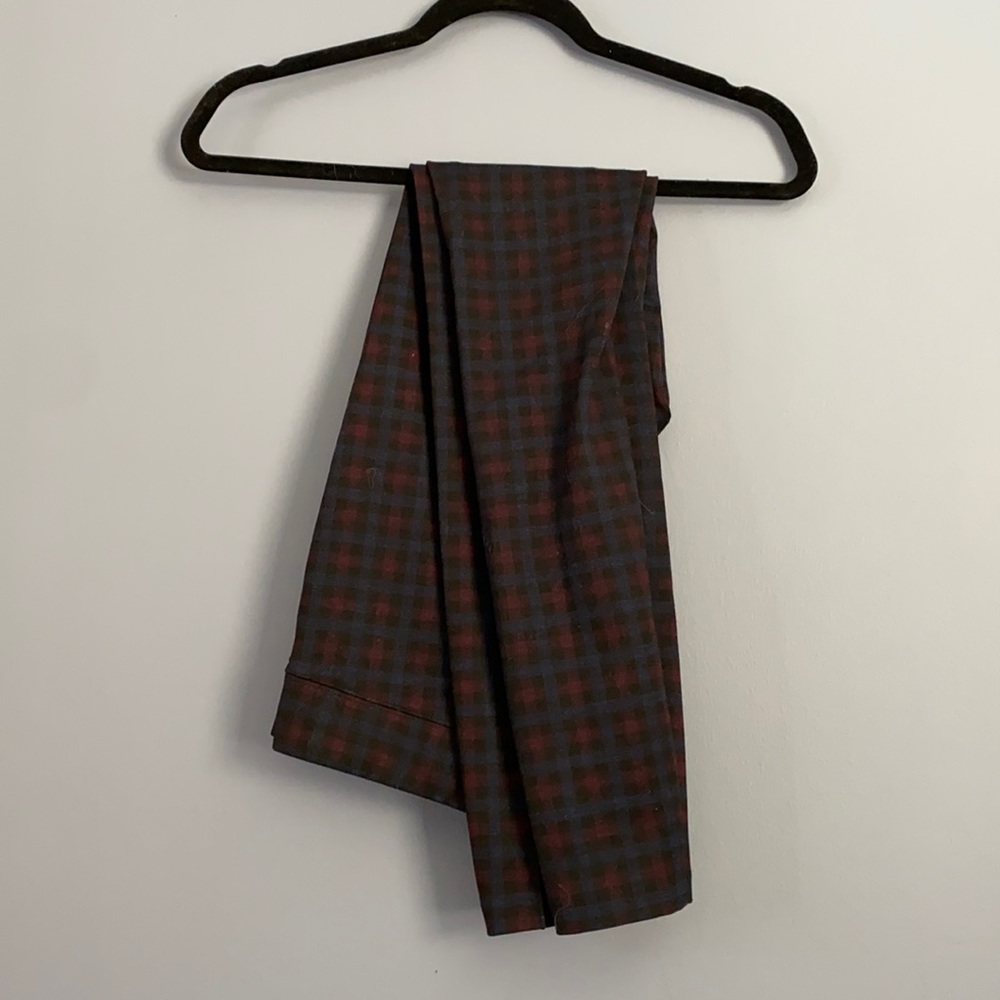 Plaid leggings